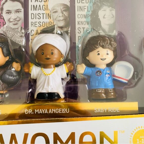Mattel | Little People Inspiring Women Set NWT Sally Ride Rosa Parks - Picture 3 of 4
